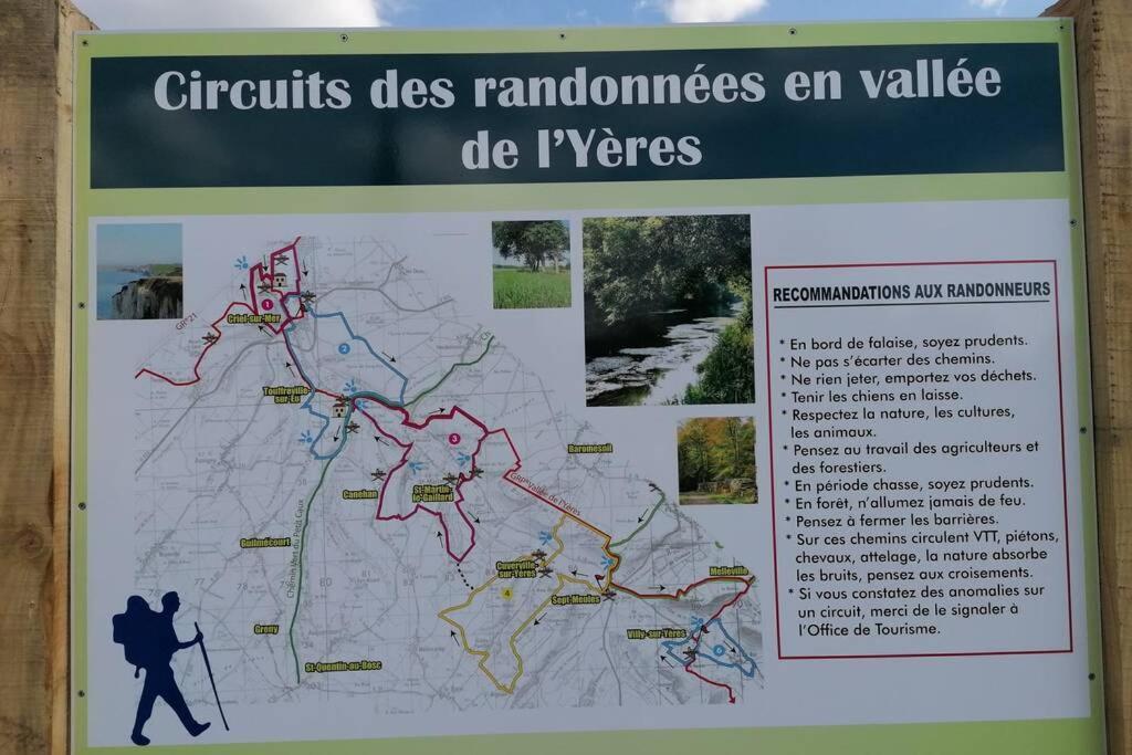 Maison Entiere La Longe'Yeres Saint-Martin-le-Gaillard Eksteriør bilde